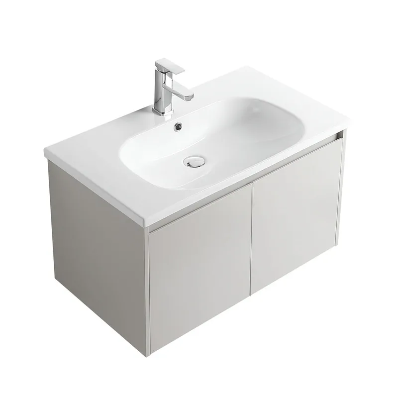 Cubi Cube GAIA 800mm Basin Cabinet (Pearl Grey)