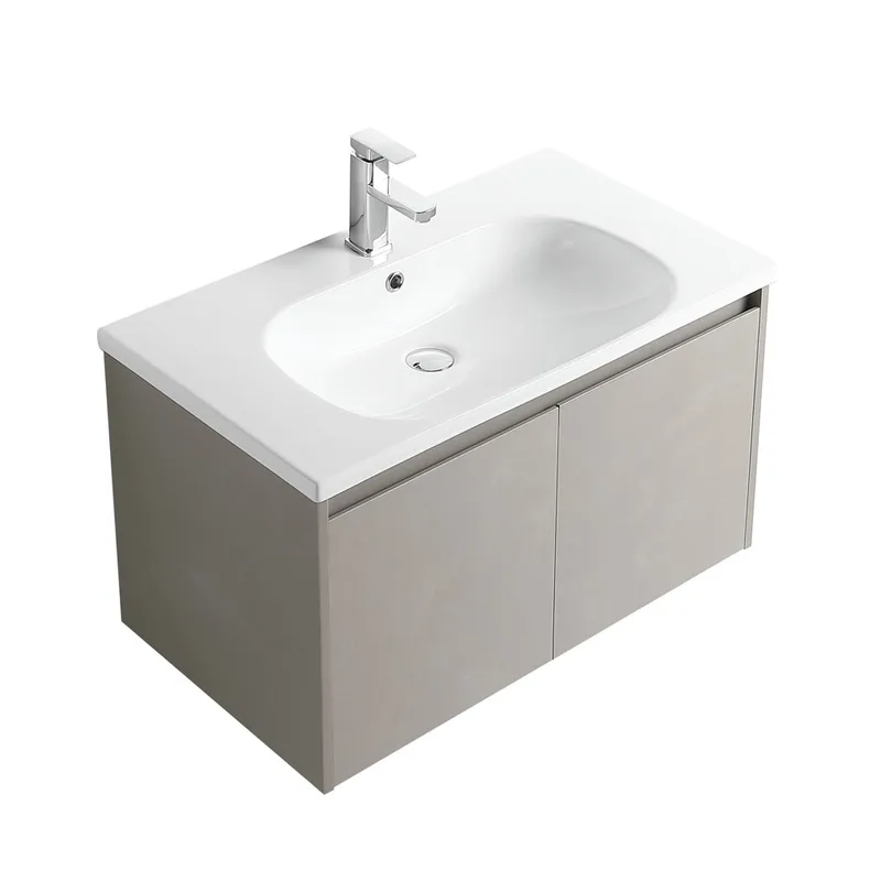 Cubi Cube GAIA 800mm Basin Cabinet (Smokey Ash)