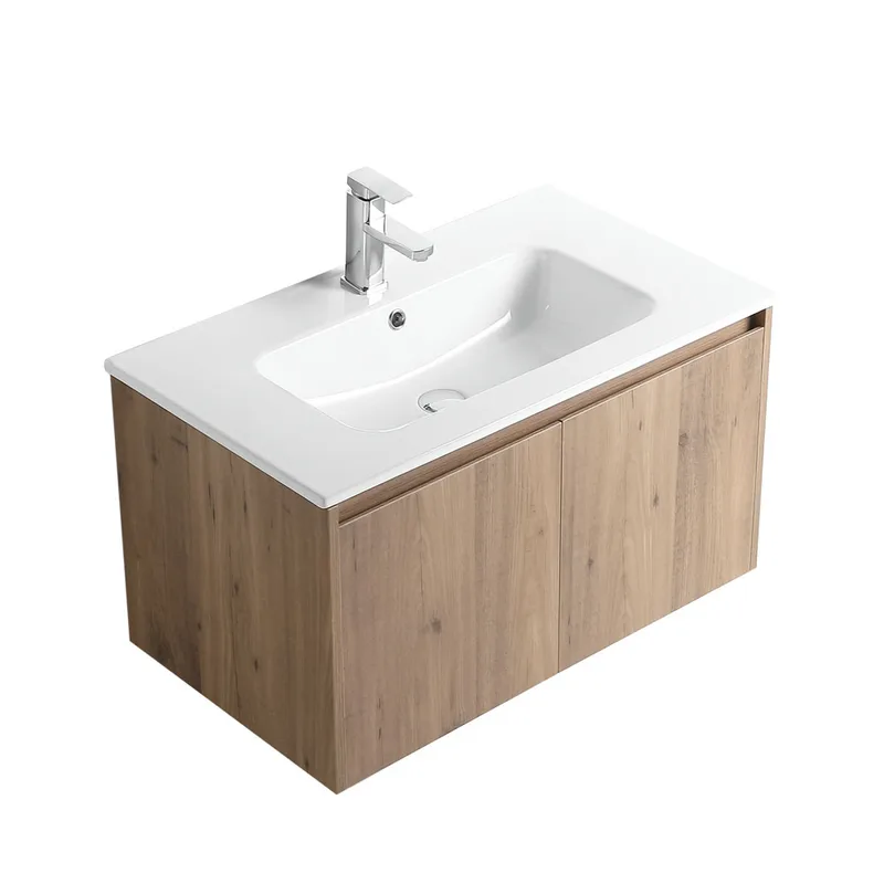 Cubi Cube GAIA 800mm Basin Cabinet (Weathered Oak)