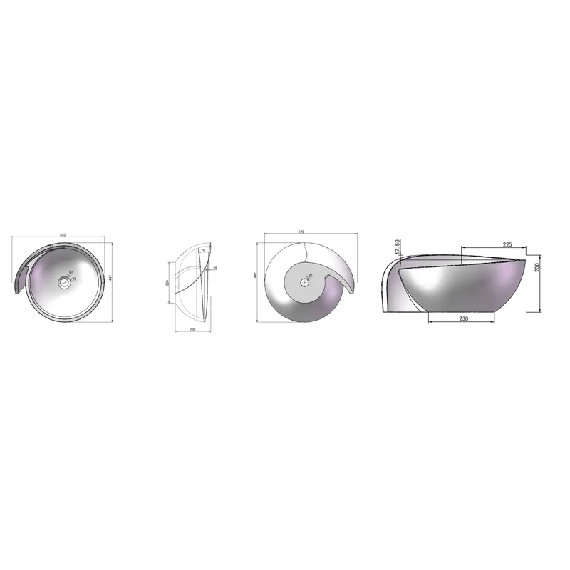 D1 Counter-Top Basin