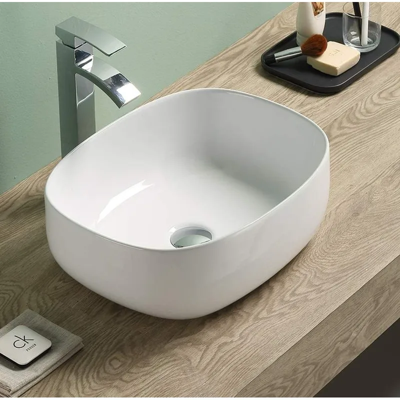 D1001118 Overtop Ceramic Basin