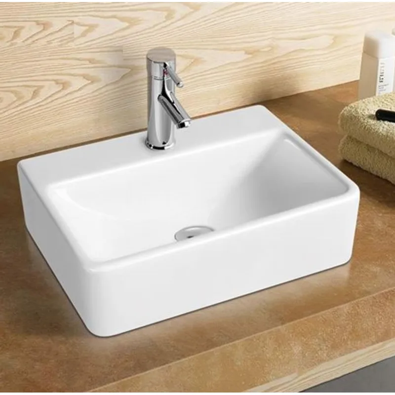 D1002102 Wall-Mounted Ceramic Basin