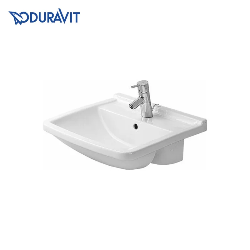 Duravit 031055 Starck 3 Semi Recessed Ceramic Basin
