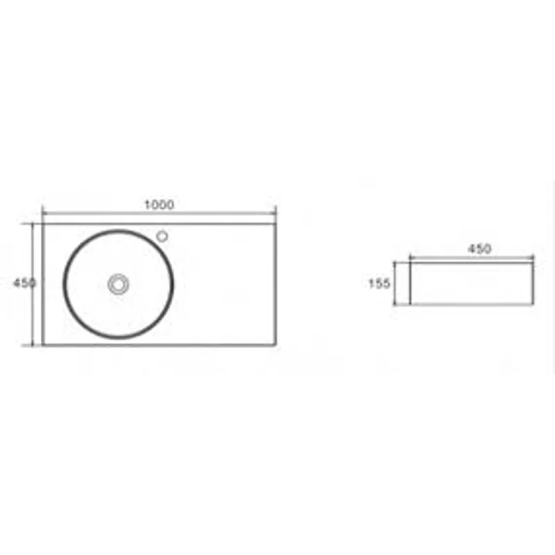 E4 Wall-Hung Basin