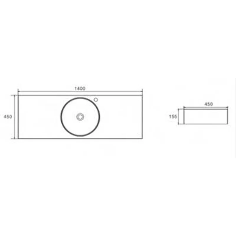 E5 Wall-Hung Basin