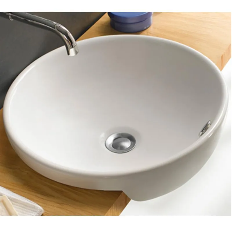 E61R Semi-Recess Ceramic Basin