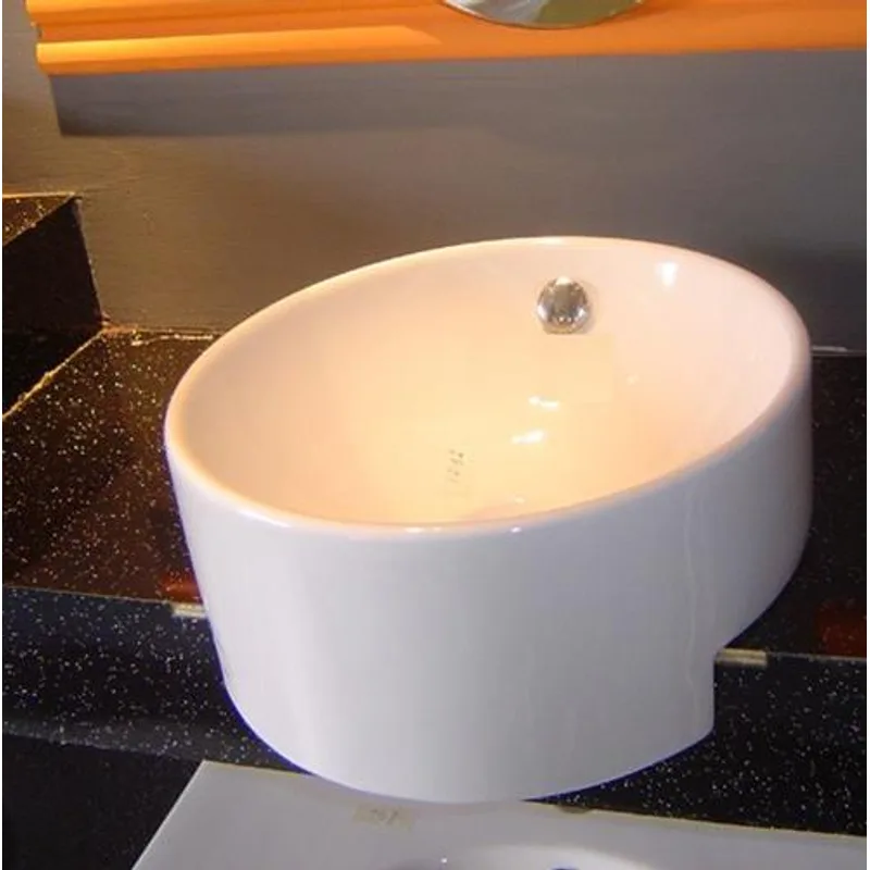 EF51R Semi-Recess Ceramic Basin