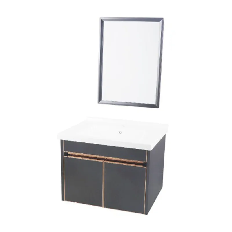 FBC-861002-BK Basin Cabinet with Mirror (Matt Black)