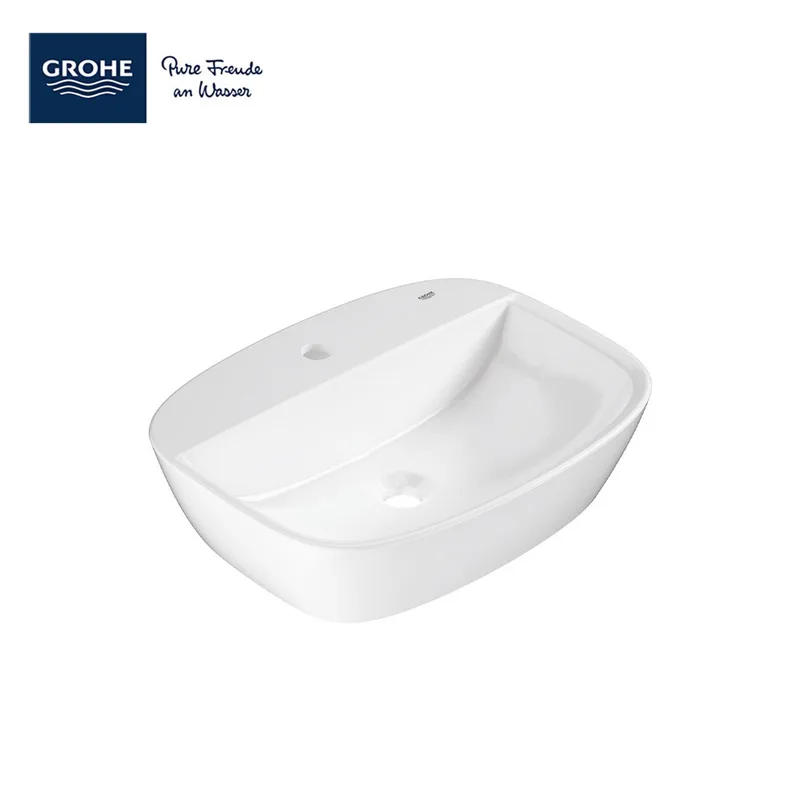 Grohe 104586SH00 Bau Vessel Square Basin with Deck