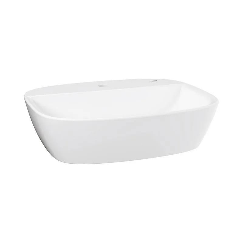 Grohe 104586SH00 Bau Vessel Square Basin with Deck