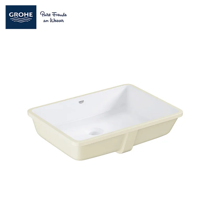 Grohe 3948000H CUBE Ceramic Under-Counter Wash Basin
