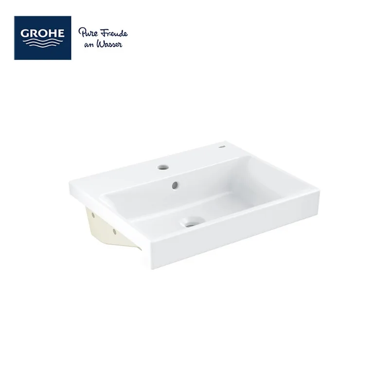 Grohe 3970800H Eurocube Semi Recess Basin 55