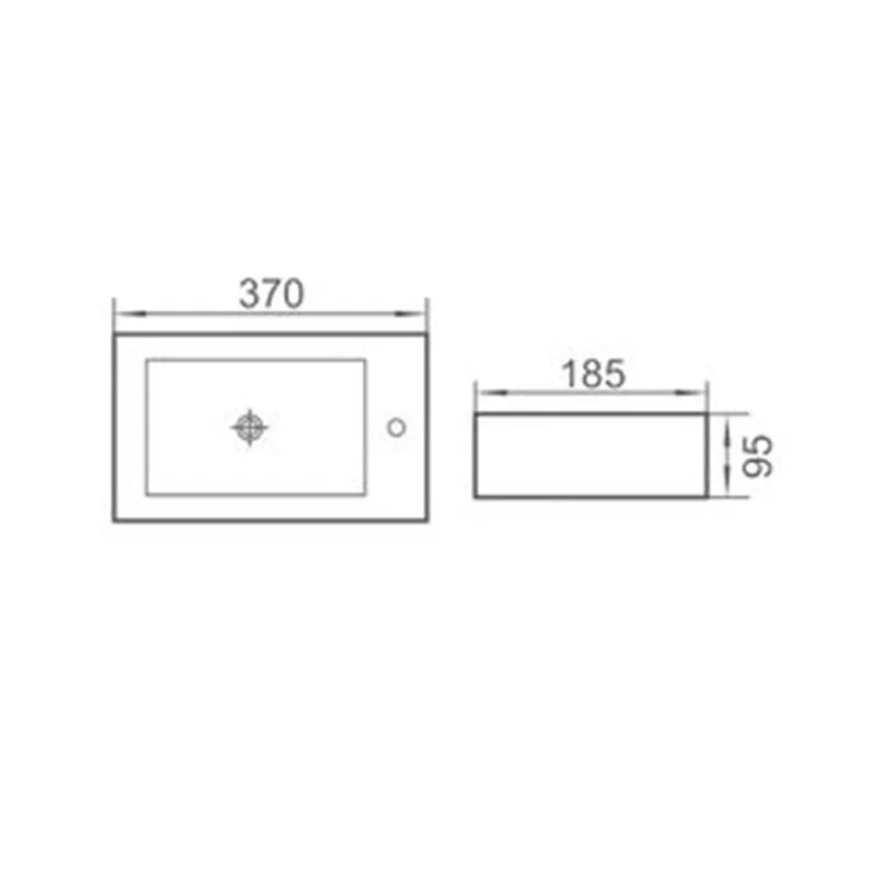 JL80122L Wall-Mounted Basin