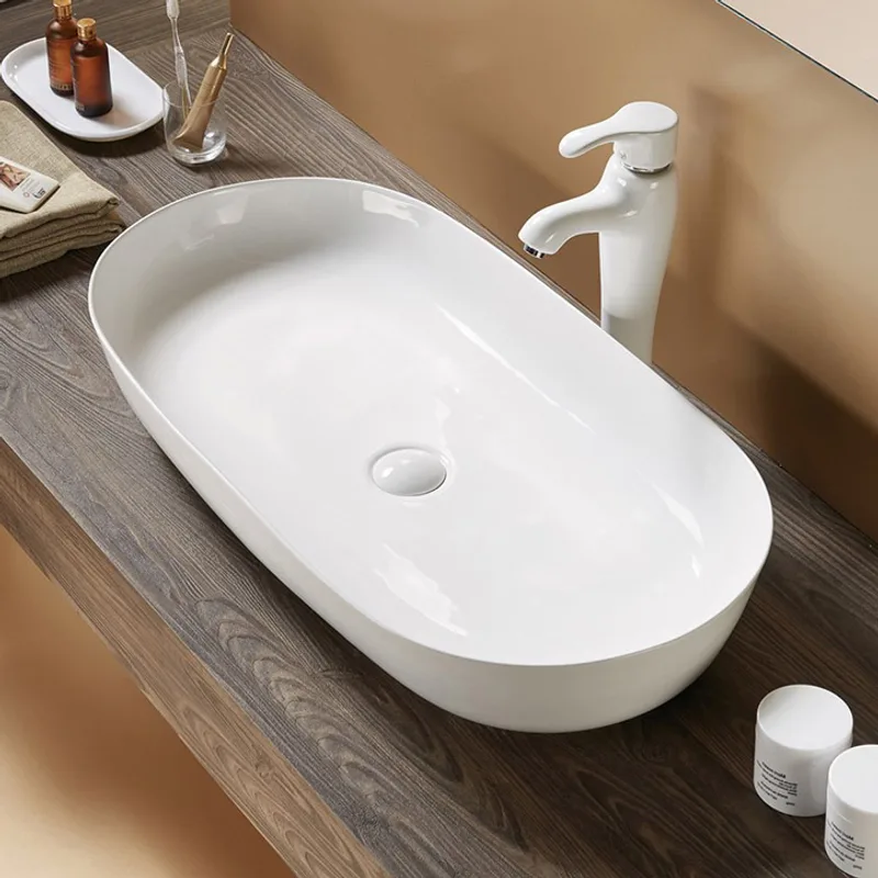 JL80300 Overtop Ceramic Basin