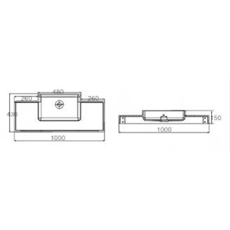 K6 Wall Hung Basin