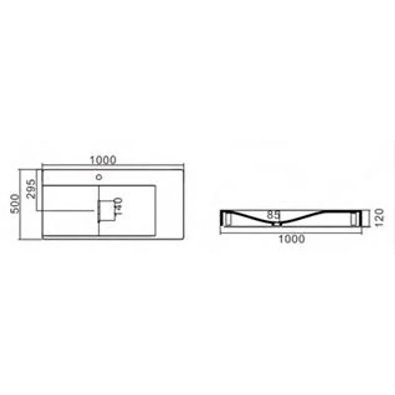 P03-A Wall-Hung Basin