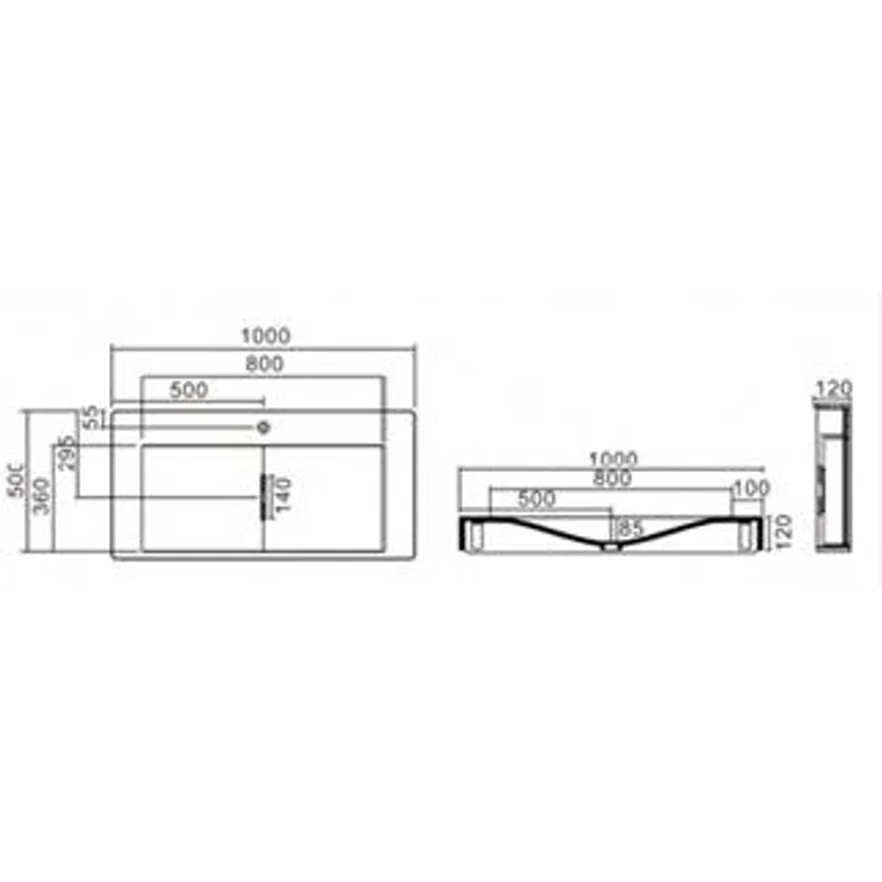 P03-B Wall-Hung Basin