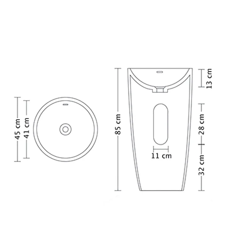 Pietro Stone Resin Basin