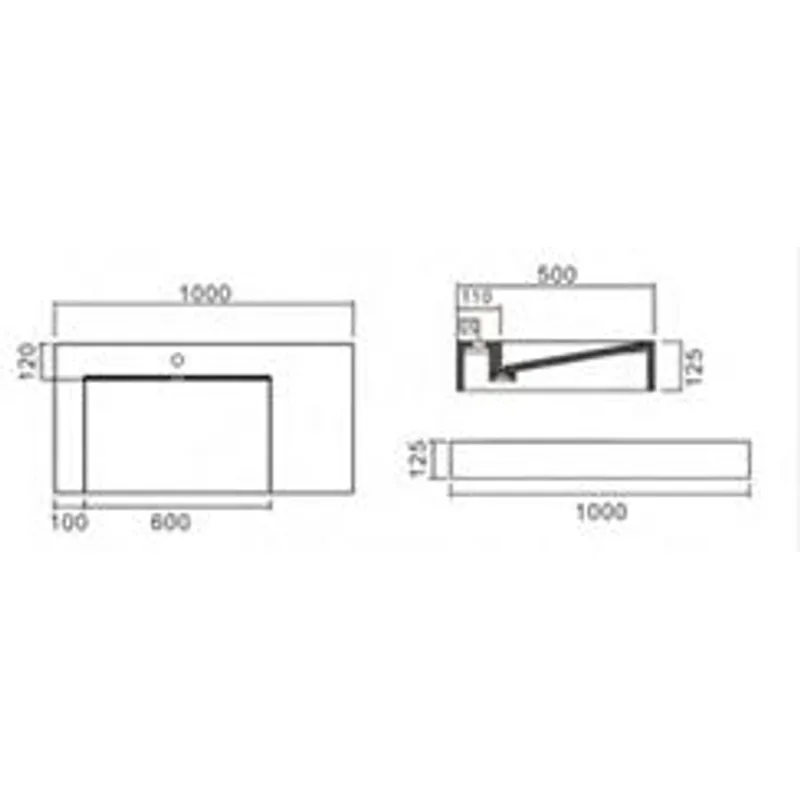 PW12-A Wall-Hung Basin