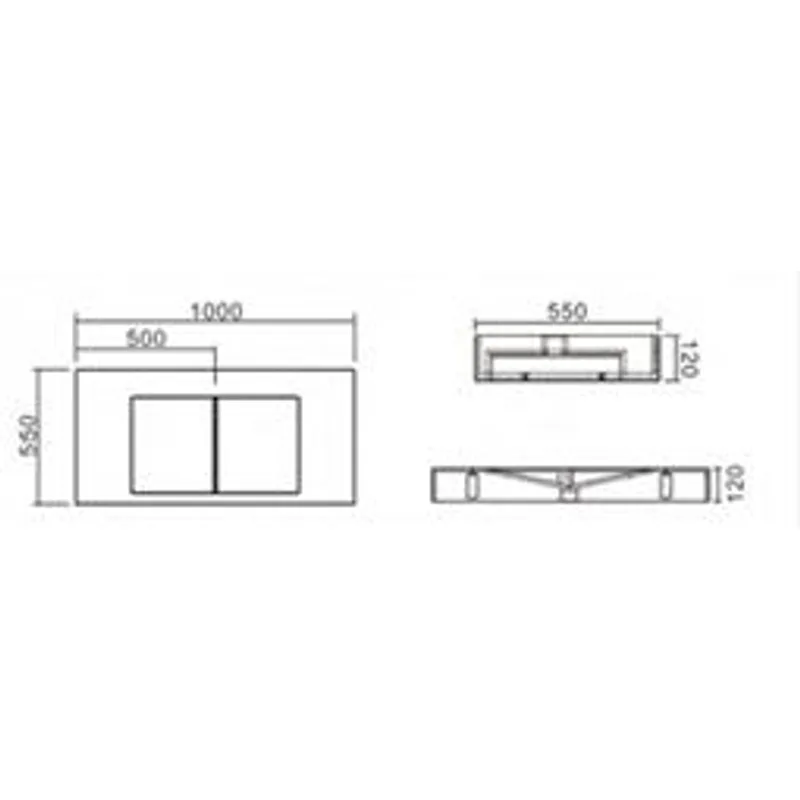 PW12-E Wall-Hung Basin