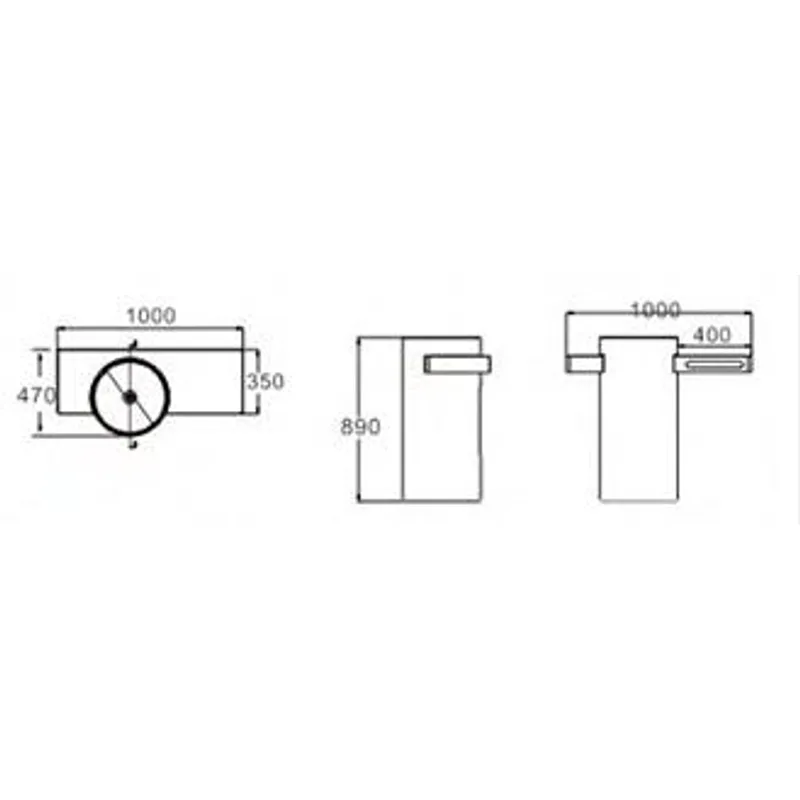 PW32 Free Standing Basin
