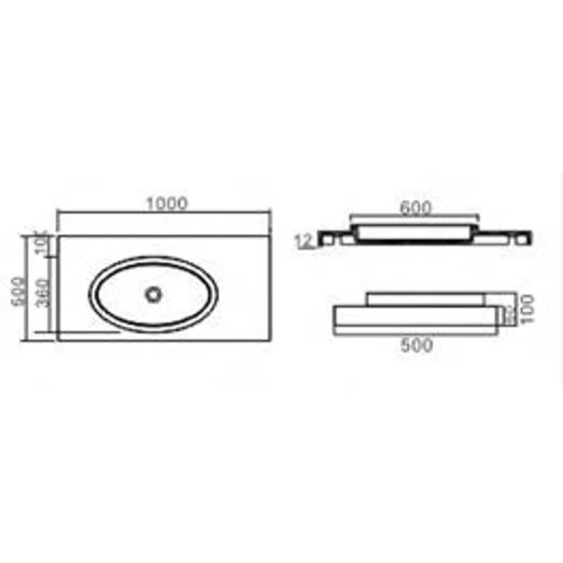 PW45 Wall-Hung Basin