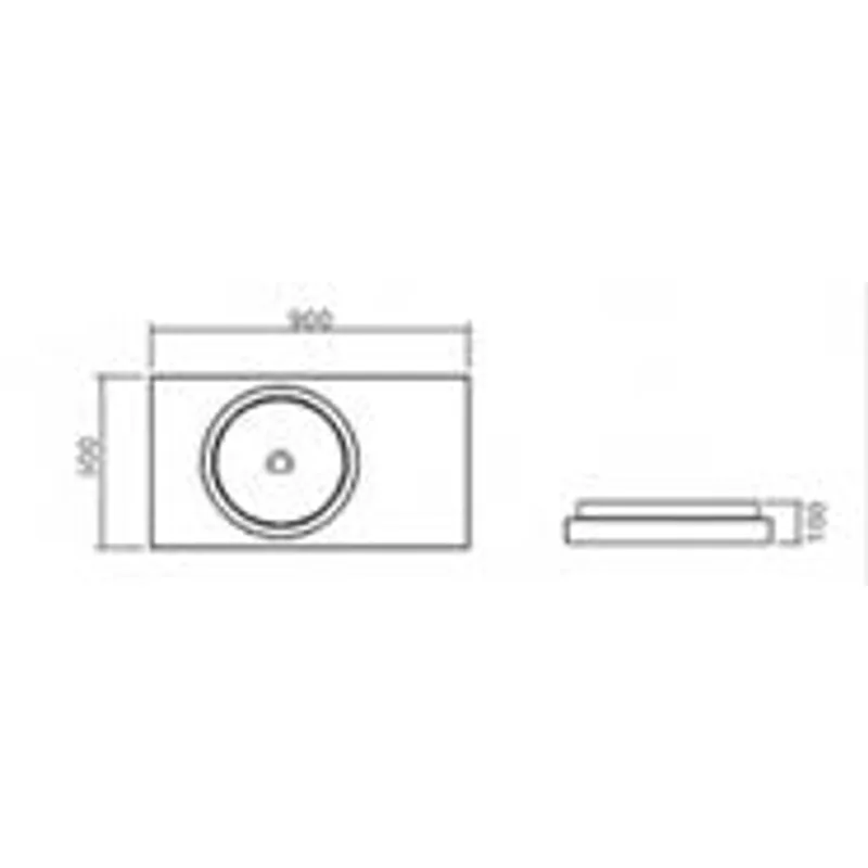 PW46 Wall-Hung Basin