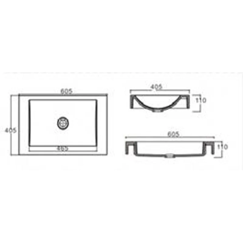 PW49 Wall-Hung Basin