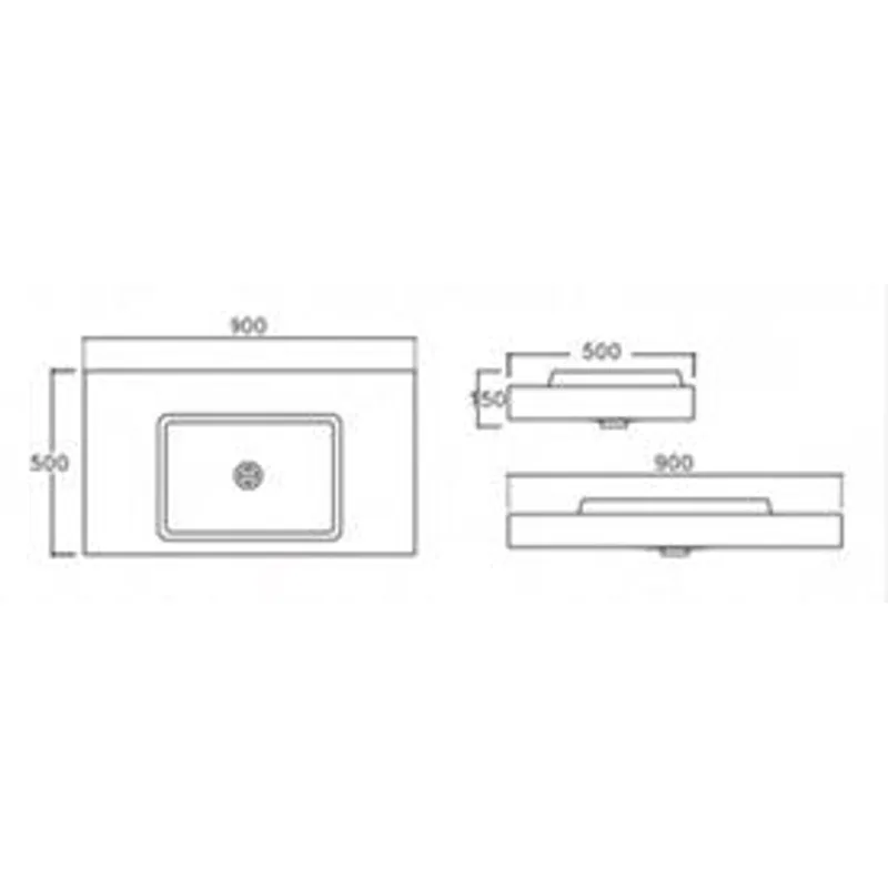 PW67 Wall-Hung Basin