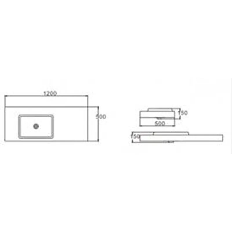 PW77 Wall-Hung Basin