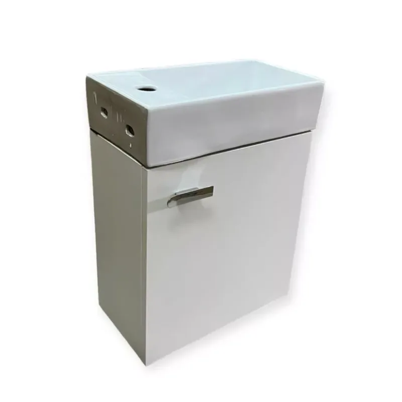 SMC-0702HB01 Stainless Steel Basin Cabinet (Matt White)