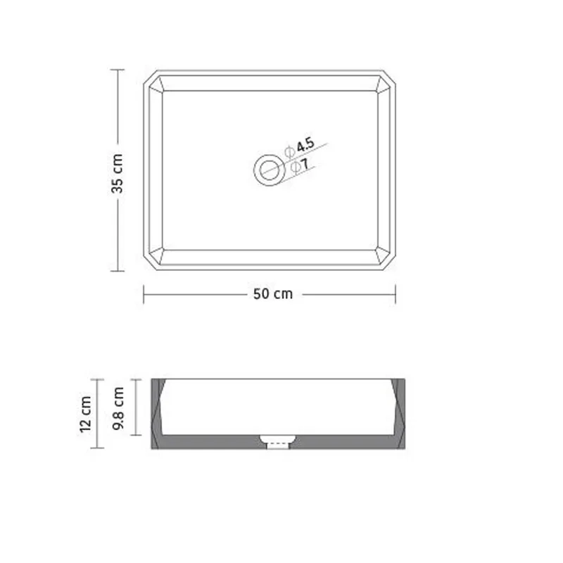 SQ0002 Stone Resin Basin