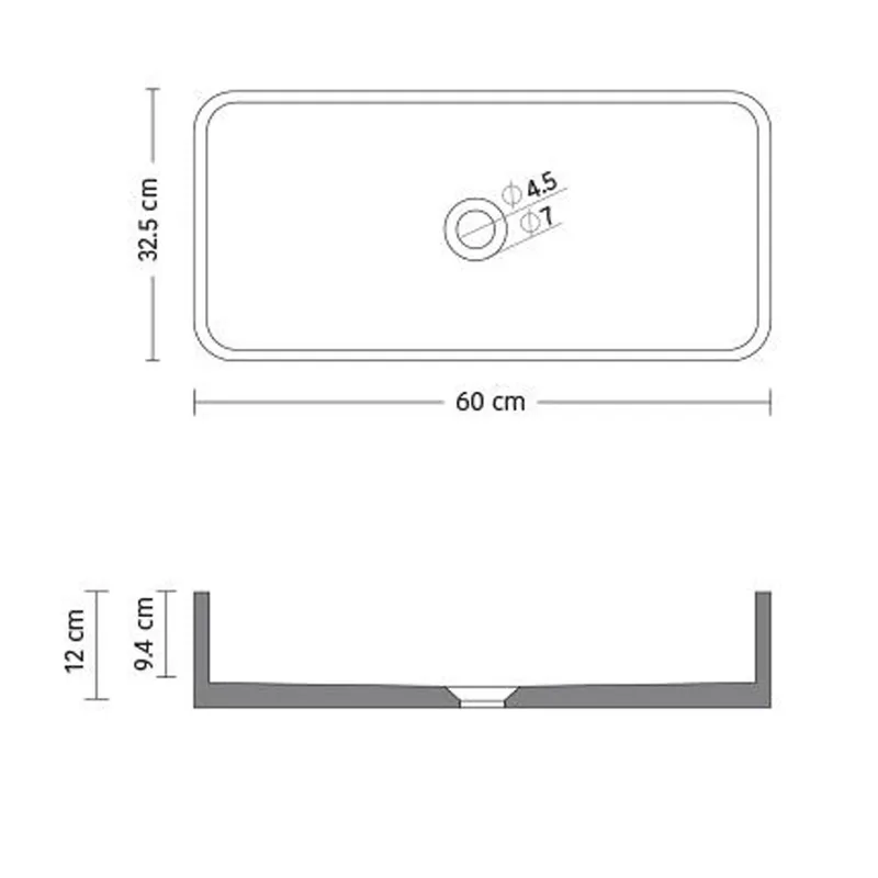 SQ0005 Stone Resin Basin