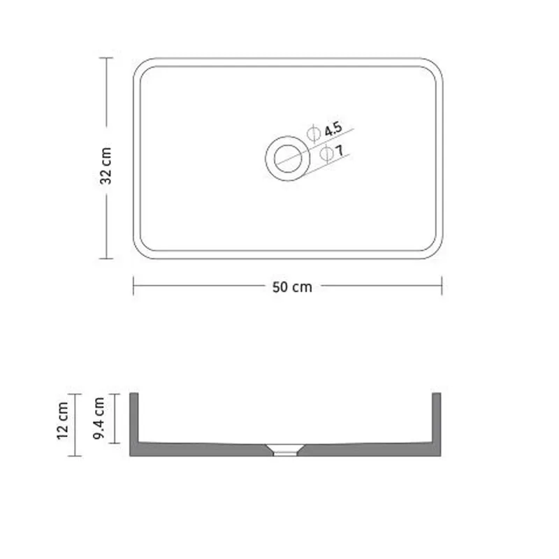 SQ0006 Stone Resin Basin