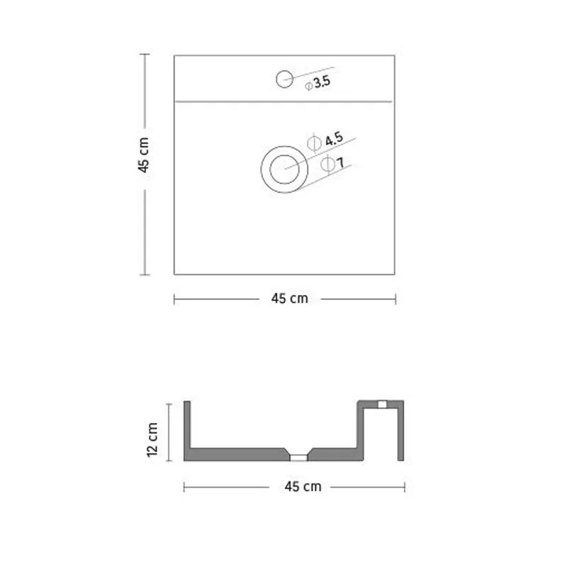 SQ0010 Stone Resin Basin