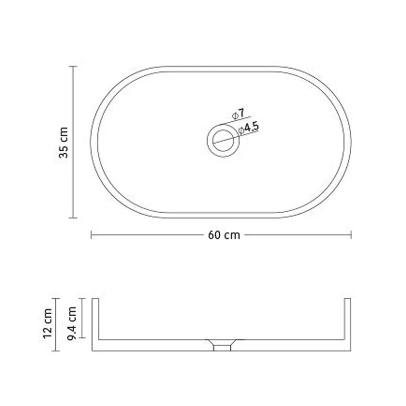 SQ0015 Stone Resin Basin