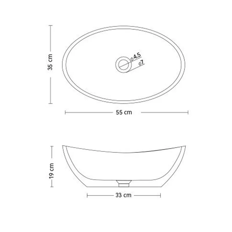 SQ0020 Stone Resin Basin