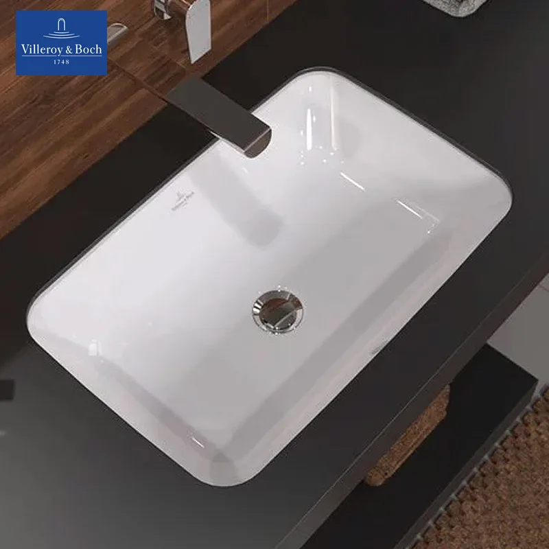 Villeroy & Boch Architectura Rectangle Undercounter Washbasin with Overflow
