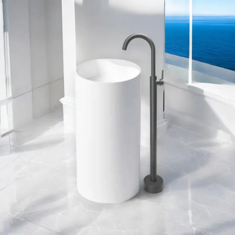 Z2002 Solid Surface Freestanding Basin