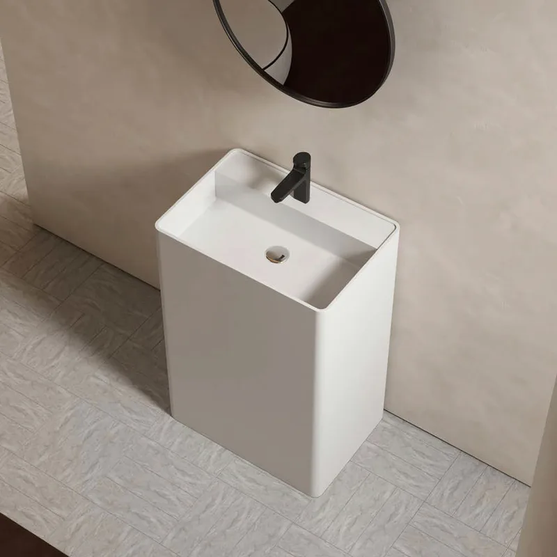 Z2004 Solid Surface Freestanding Basin