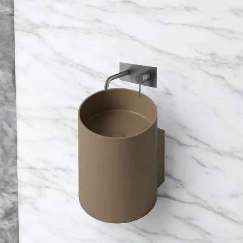 Z2013 Solid Surface Pedestal Basin