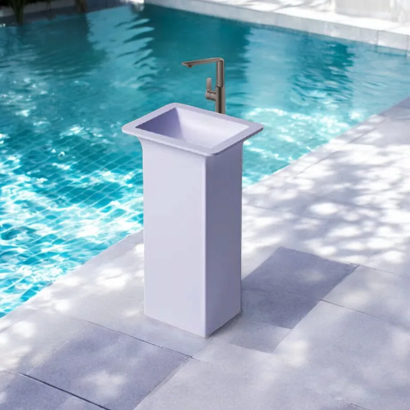 Z2014 Solid Surface Freestanding Basin