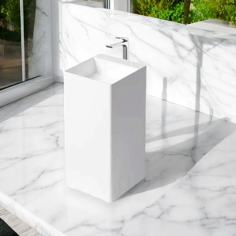 Z2019 Solid Surface Freestanding Basin