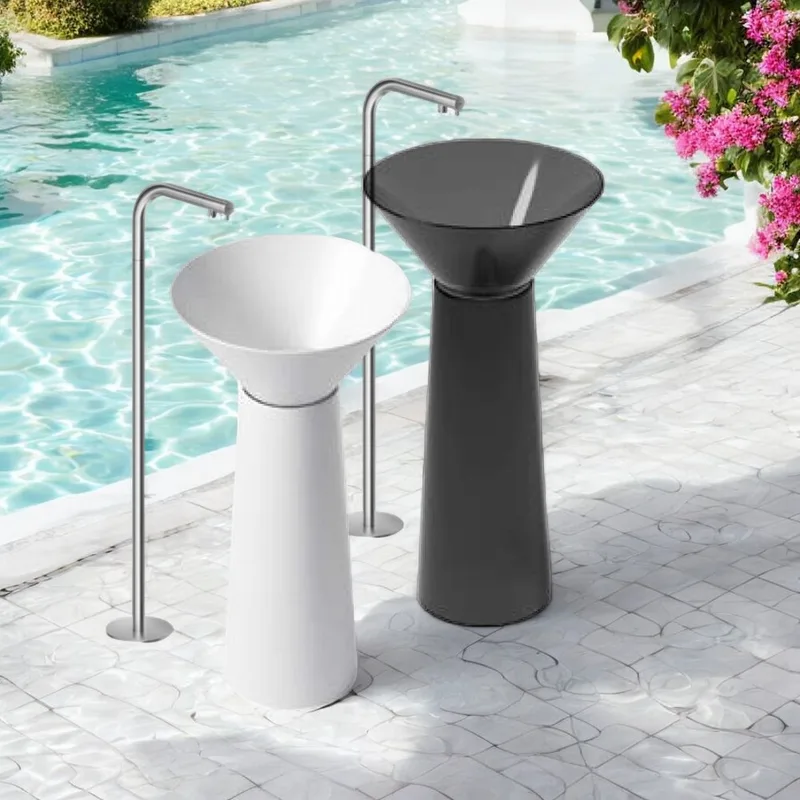 Z2022 Solid Surface Freestanding Basin