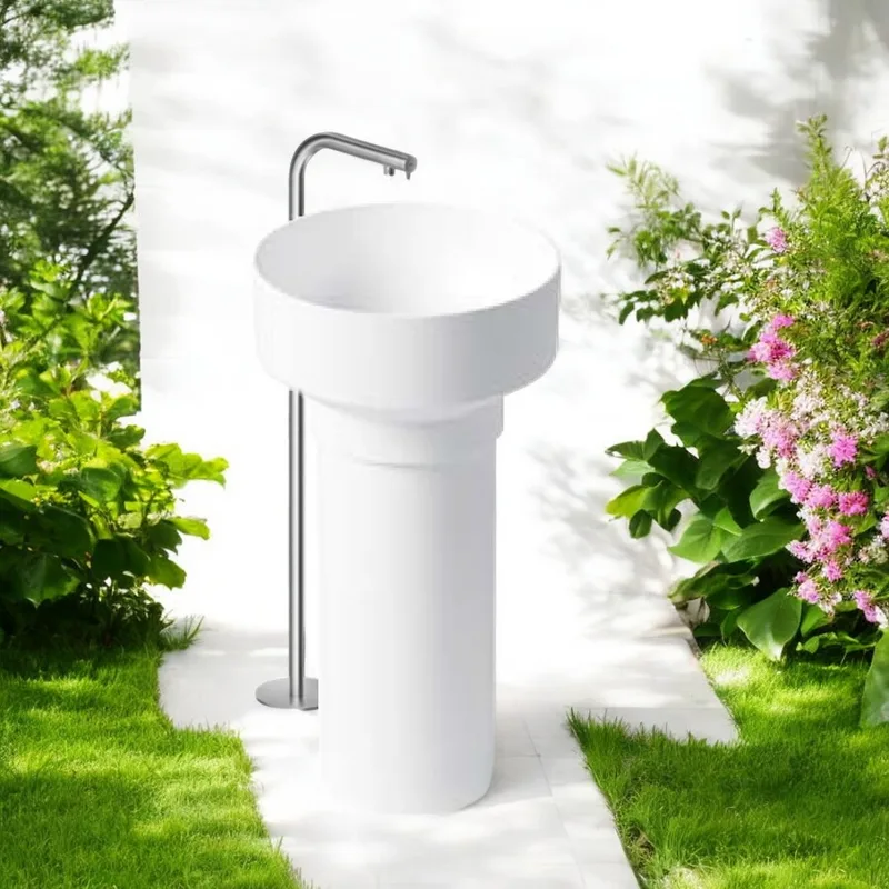 Z2023 Solid Surface Freestanding Basin