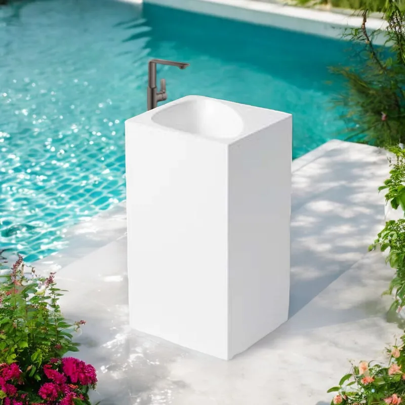 Z2024 Solid Surface Freestanding Basin