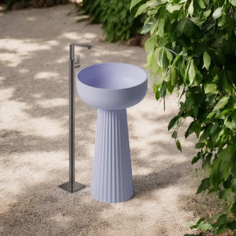 Z2032 Solid Surface Freestanding Basin