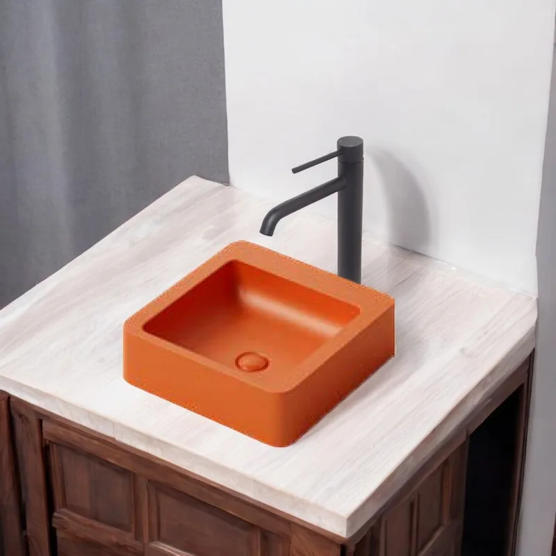 Z9011 Solid Surface Countertop Basin