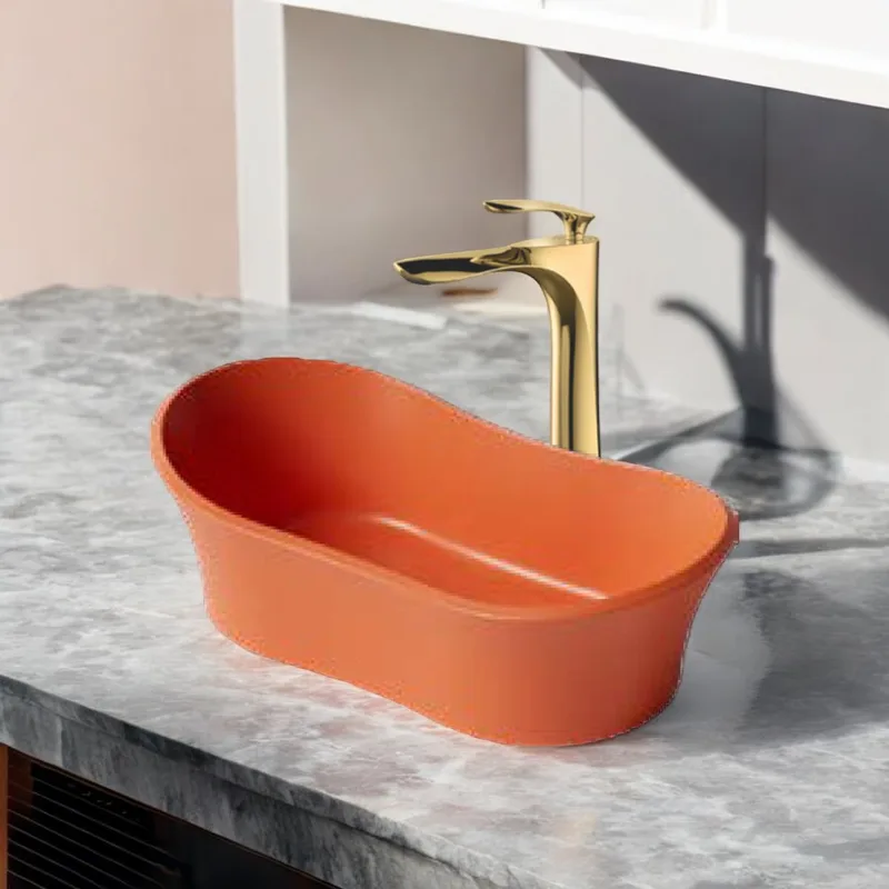 Z9024 Solid Surface Countertop Basin