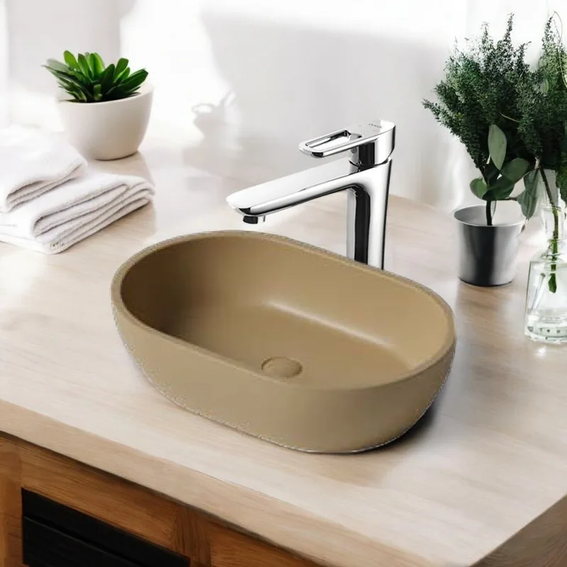 Z9034 Solid Surface Countertop Basin